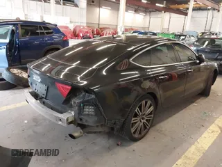 2015 Audi A7 3.0 Premium Plus with VIN WAUWGAFC2FN011927, listed as a IAAI auction lot 41846990 with 98,051 mi miles. Bid and sale history available at carsss.com. Image 4.