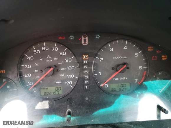 2002 Subaru Legacy Wagon Outback w/All Weather Pkg with VIN 4S3BH675727616939, listed as a Copart auction lot 54440235 with 202,457 mi miles and Clean Title. Bid and sale history available at carsss.com. Image 9.