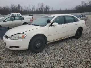 2006 Chevrolet Impala Police Pkg Unmarked Police Pkg 9C3 with VIN 2G1WS581269422535, listed as a Copart auction lot 81812614 with 124,659 mi miles and Clean Title. Bid and sale history available at carsss.com. Image 1.