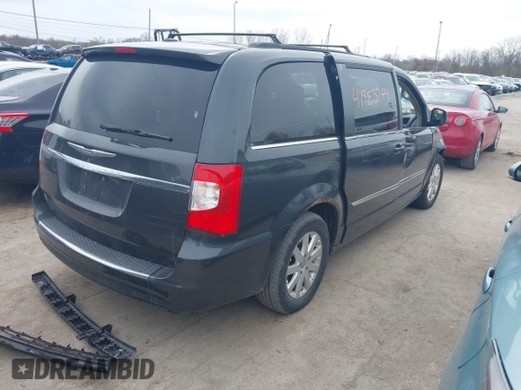 2012 Chrysler Town & Country Touring with VIN 2C4RC1BG3CR175125, listed as a IAAI auction lot 41983794 with 150,066 mi miles. Bid and sale history available at carsss.com. Image 4.