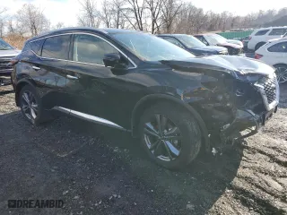 2023 Nissan Murano Platinum with VIN 5N1AZ2DS3PC138539, listed as a Copart auction lot 51133615 with 19,113 mi miles and Salvage Title. Bid and sale history available at carsss.com. Image 4.