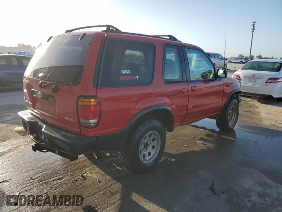 1999 Ford Explorer Sport with VIN 1FMYU24X6XUA66819, listed as a Copart auction lot 76364994 with 194,018 mi miles and Non repairable. Bid and sale history available at DreamBid. Image 3.