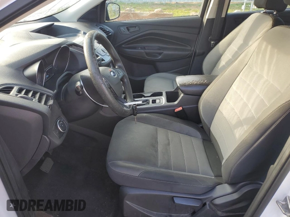 2017 Ford Escape S with VIN 1FMCU0F73HUF01471, listed as a Copart auction lot 56938935 with 98,512 mi miles and Salvage title. Bid and sale history available at DreamBid. Image 7.