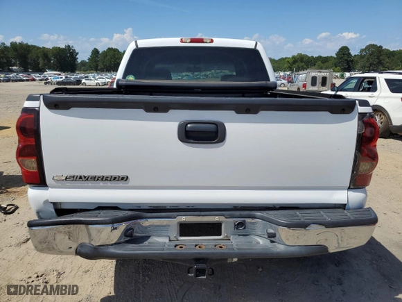 2007 Chevrolet Silverado 1500 Classic LS with VIN 2GCEC13V071130742, listed as a Copart auction lot 66815404 with 97,568 mi miles and Salvage Title. Bid and sale history available at carsss.com. Image 6.