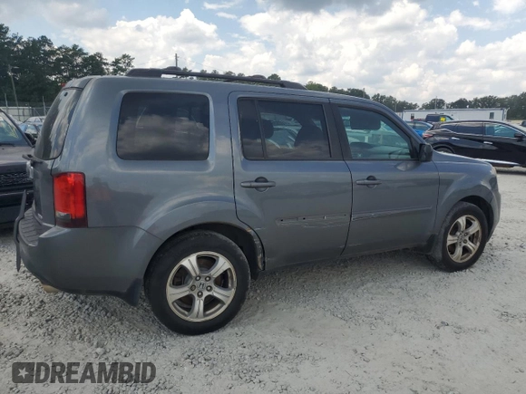 2012 Honda Pilot EX-L with VIN 5FNYF4H54CB020718, listed as a Copart auction lot 56479085 with 188,355 mi miles and Salvage title. Bid and sale history available at DreamBid. Image 3.