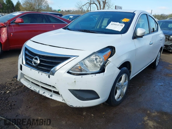 2018 Nissan Versa SV with VIN 3N1CN7AP7JL827214, listed as a IAAI auction lot 41913530 with 94,173 mi miles. Bid and sale history available at carsss.com. Image 17.