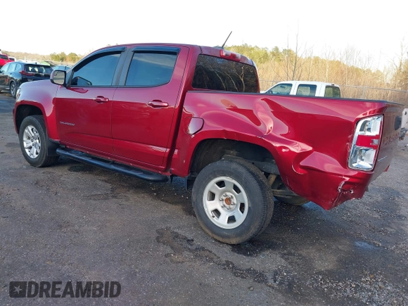 2021 Chevrolet Colorado 2WD LT with VIN 1GCGSCEN0M1150821, listed as a IAAI auction lot 41298960 with 76,931 mi miles. Bid and sale history available at carsss.com. Image 3.
