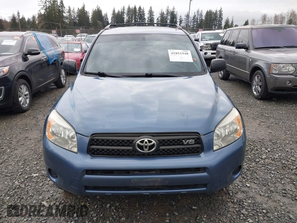 2008 Toyota RAV4 with VIN JTMBK33V985061809, listed as a IAAI auction lot 41851948 with 259,650 mi miles. Bid and sale history available at carsss.com. Image 12.