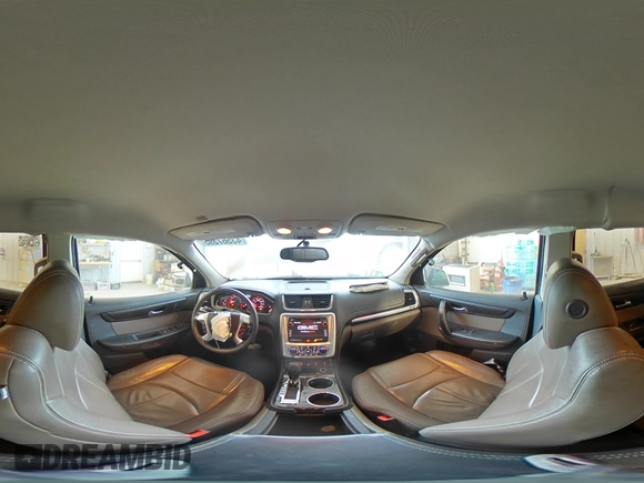 2014 GMC Acadia SLT with VIN 1GKKRRKD9EJ108500, listed as a Copart auction lot 43567395 with 134,442 mi miles and Salvage Title. Bid and sale history available at carsss.com. Image 14.