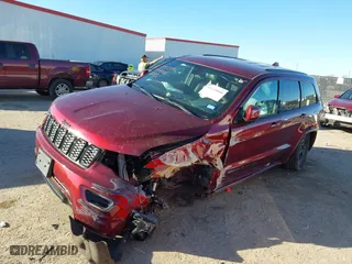 2021 Jeep Grand Cherokee Laredo X with VIN 1C4RJEAG5MC798416, listed as a IAAI auction lot 41219060 with 47,632 mi miles. Bid and sale history available at carsss.com. Image 17.
