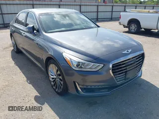 2017 Genesis G90 Premium with VIN KMHG34JA1HU022383, listed as a IAAI auction lot 42058860 with 151,283 mi miles and . Bid and sale history available at carsss.com. Image 1.
