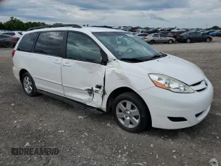 2006 Toyota Sienna CE with VIN 5TDZA23CX6S463159, listed as a Copart auction lot 54263315 with 100,363 mi miles and Salvage Title. Bid and sale history available at DreamBid. Image 4.