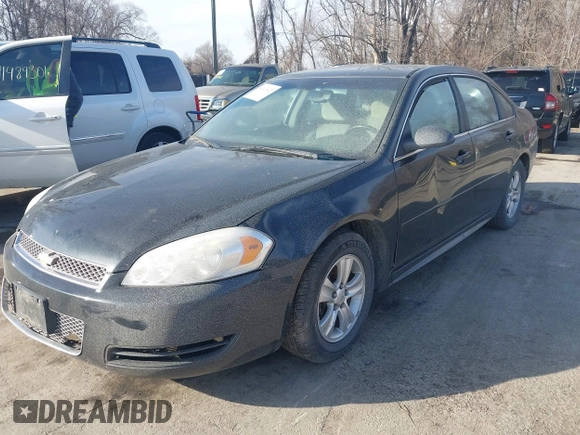2012 Chevrolet Impala LS Fleet with VIN 2G1WF5E32C1195013, listed as a IAAI auction lot 41463423 with 250,437 mi miles and . Bid and sale history available at DreamBid. Image 2.