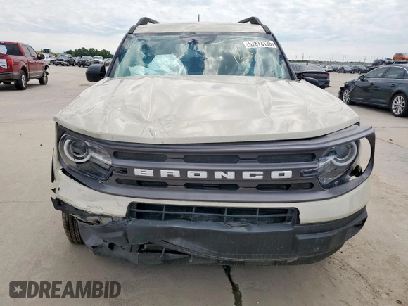 2024 Ford Bronco Sport Big Bend z VIN 3FMCR9B66RRF55410, wystawiony jako Copart lot #57873135 z przebiegiem 535 mil mil oraz Szkoda całkowita • Salvage title. Historia ofert i sprzedaży dostępna na DreamBid. Obrazek 5.
