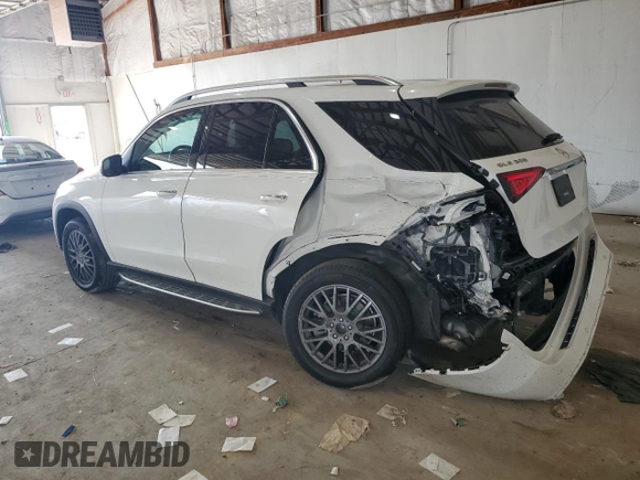 2021 Mercedes-Benz GLE 350 with VIN 4JGFB4KB4MA430877, listed as a Copart auction lot 61989165 with 20,859 mi miles and Salvage title. Bid and sale history available at DreamBid. Image 2.