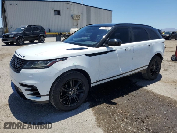 2019 Land Rover Range Rover Velar R-Dynamic SE with VIN SALYL2EX1KA789115, listed as a Copart auction lot 60194955 with 48,844 mi miles and Salvage title. Bid and sale history available at DreamBid. Image 1.