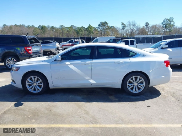 2016 Chevrolet Impala LT with VIN 2G1115S36G9203120, listed as a IAAI auction lot 41801029 with 107,562 mi miles. Bid and sale history available at carsss.com. Image 14.