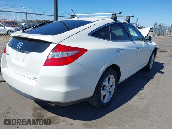 2011 Honda Accord Crosstour EX-L with VIN 5J6TF2H59BL005989, listed as a IAAI auction lot 41834202 with 215,645 mi miles. Bid and sale history available at carsss.com. Image 4.