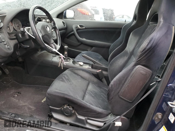 2003 Acura RSX with VIN JH4DC53823C002857, listed as a Copart auction lot 81248994 with 183,436 mi miles and Salvage Title. Bid and sale history available at carsss.com. Image 7.