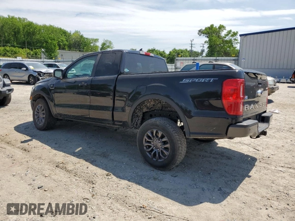 2021 Ford Ranger XL with VIN 1FTER1EH6MLD79123, listed as a Copart auction lot 54138215 with 31,759 mi miles and Salvage title. Bid and sale history available at DreamBid. Image 2.