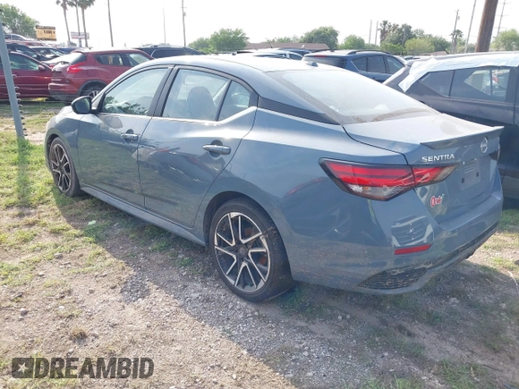 2025 Nissan Sentra SR с VIN 3N1AB8DV9SY217867, выставлен на аукционе IAAI как лот 41945090 с пробегом 6 717 миль миль и . История ставок и продаж доступна на DreamBid. Изображение 3.