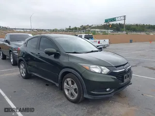 2016 Honda HR-V EX with VIN 3CZRU5H56GM737505, listed as a IAAI auction lot 42061977 with 98,669 mi miles. Bid and sale history available at carsss.com. Image 1.