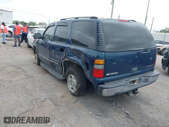 2005 Chevrolet Tahoe LS with VIN 1GNEC13V35R202755, listed as a IAAI auction lot 41951169 with 88,330 mi miles and . Bid and sale history available at DreamBid. Image 3.