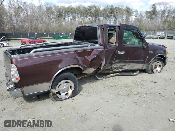 2001 Ford F-150 XL with VIN 1FTZX17211NA94099, listed as a Copart auction lot 50587055 with Not provided miles and Salvage title. Bid and sale history available at DreamBid. Image 3.