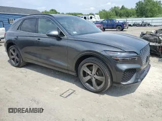 2024 Genesis GV70 2.5T with VIN 5NMMADTB1RH005871, listed as a Copart auction lot 60671675 with 15,786 mi miles and Salvage title. Bid and sale history available at DreamBid. Image 4.