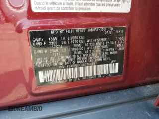 2011 Subaru Outback Limited Power Moon with VIN 4S4BRBLCXB3364391, listed as a Copart auction lot 61027615 with 111,027 mi miles and Salvage title. Bid and sale history available at DreamBid. Image 12.