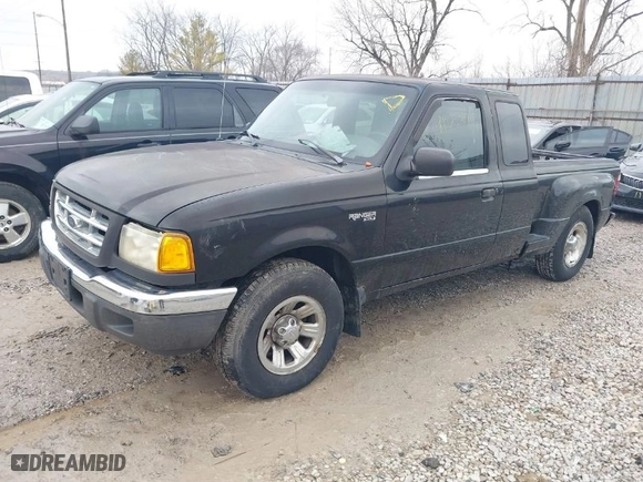 2002 Ford Ranger XL with VIN 1FTYR14V02PB29354, listed as a IAAI auction lot 41692895 with 195,327 mi miles. Bid and sale history available at carsss.com. Image 2.