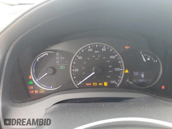 2016 Lexus CT 200h z VIN JTHKD5BH3G2276800, wystawiony jako Copart lot #49264825 z przebiegiem 82 841 mil mil oraz Szkody całkowita. Historia ofert i sprzedaży dostępna na DreamBid. Obrazek 9.