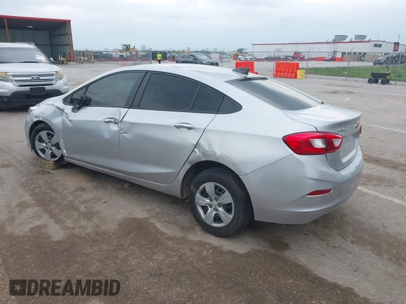 2018 Chevrolet Cruze LS with VIN 1G1BC5SM5J7126160, listed as a IAAI auction lot 42061395 with 145,098 mi miles and . Bid and sale history available at DreamBid. Image 3.
