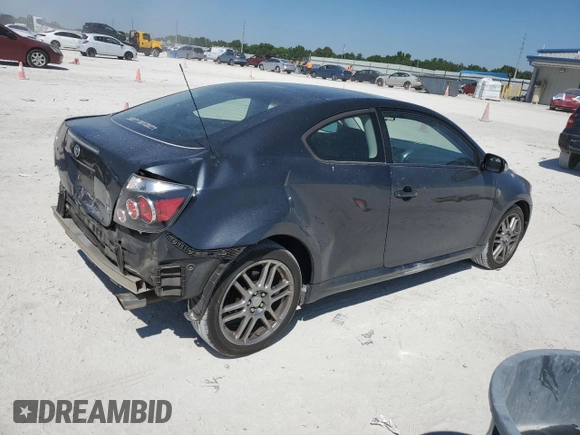2010 Scion tC with VIN JTKDE3B78A0319090, listed as a Copart auction lot 50867915 with 158,671 mi miles and Salvage Title. Bid and sale history available at carsss.com. Image 3.
