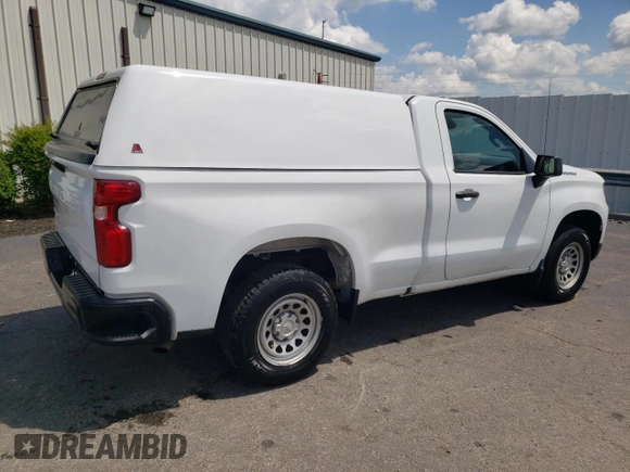 2023 Chevrolet Silverado 1500 Work Truck with VIN 3GCNAAEK1PG351461, listed as a Copart auction lot 55616505 with 149,071 mi miles and Clean Title. Bid and sale history available at DreamBid. Image 3.