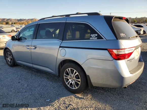 2013 Honda Odyssey EX-L with VIN 5FNRL5H65DB069374, listed as a Copart auction lot 85451804 with 174,943 mi miles and Clean Title. Bid and sale history available at carsss.com. Image 2.