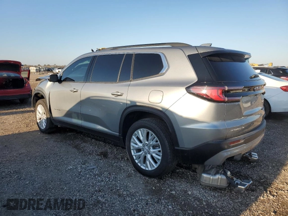 2024 GMC Acadia FWD Elevation z VIN 1GKENKKS4RJ155213, wystawiony jako Copart lot #45335845 z przebiegiem 15 547 mil mil oraz Szkoda całkowita • Salvage title. Historia ofert i sprzedaży dostępna na DreamBid. Obrazek 2.