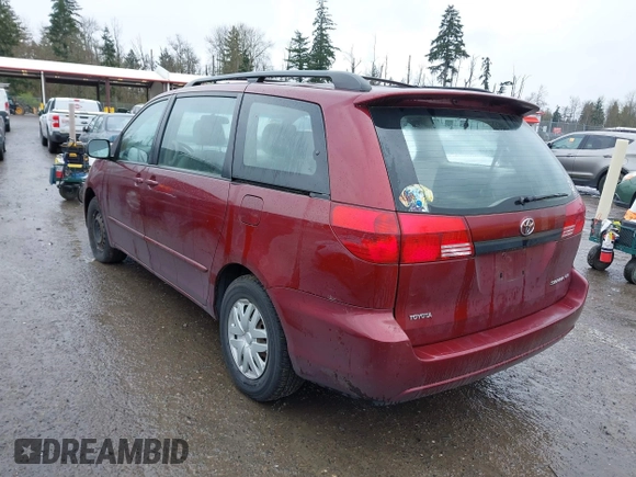 2005 Toyota Sienna CE with VIN 5TDZA23C65S304184, listed as a IAAI auction lot 41944586 with 274,960 mi miles. Bid and sale history available at carsss.com. Image 3.