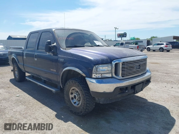 2004 Ford F-250 XL with VIN 1FTNW21P94ED22723, listed as a IAAI auction lot 42319251 with 354,818 mi miles and . Bid and sale history available at DreamBid. Image 1.