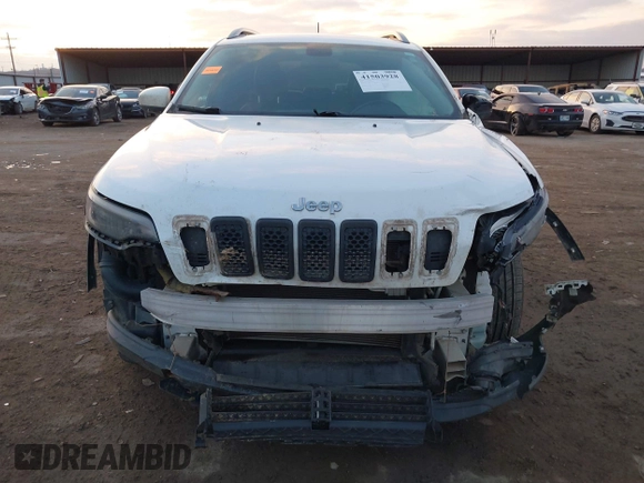 2019 Jeep Cherokee Latitude Plus with VIN 1C4PJLLN3KD147526, listed as a IAAI auction lot 41503928 with 131,379 mi miles and . Bid and sale history available at DreamBid. Image 12.