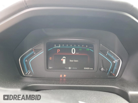 2019 Honda Odyssey Elite with VIN 5FNRL6H99KB013578, listed as a Copart auction lot 49246685 with 54,025 mi miles and Salvage title. Bid and sale history available at DreamBid. Image 9.