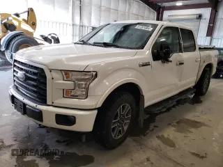 2017 Ford F-150 XL with VIN 1FTFW1EF1HKC94021, listed as a Copart auction lot 81261004 with 172,909 mi miles and Salvage Title. Bid and sale history available at carsss.com. Image 1.