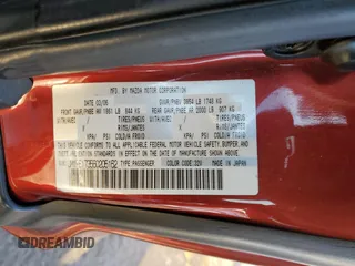 2006 Mazda RX-8 with VIN JM1FE173560205162, listed as a Copart auction lot 88785785 with Not Provided miles and Salvage Title. Bid and sale history available at DreamBid. Image 14.