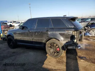 2018 Land Rover Range Rover Sport SVR with VIN SALWZ2SE6JA198429, listed as a Copart auction lot 43245285 with 93,680 mi miles and Clean Title. Bid and sale history available at carsss.com. Image 2.