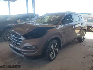 2017 Hyundai Tucson Value with VIN KM8J33A23HU461917, listed as a Copart auction lot 50097015 with 133,790 mi miles and Salvage Title. Bid and sale history available at carsss.com. Image 1.