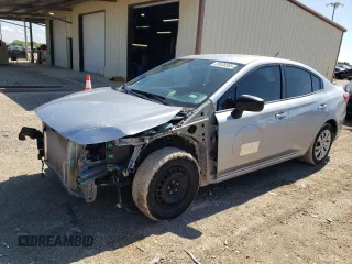 2020 Subaru Impreza with VIN 4S3GKAB69L3604276, listed as a Copart auction lot 55630385 with 34,728 mi miles and Salvage title. Bid and sale history available at DreamBid. Image 1.