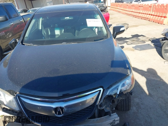 2014 Acura RDX with VIN 5J8TB3H35EL016791, listed as a IAAI auction lot 41750415 with 143,542 mi miles. Bid and sale history available at carsss.com. Image 12.