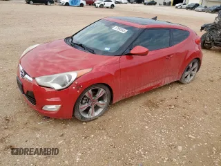 2016 Hyundai Veloster z VIN KMHTC6AD8GU273257, wystawiony jako Copart lot #57992045 z przebiegiem 114 672 mil mil oraz Tytuł czysty. Historia ofert i sprzedaży dostępna na DreamBid. Obrazek 1.