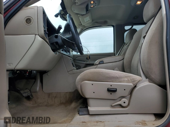 2004 Chevrolet Tahoe LS with VIN 1GNEC13Z44J319700, listed as a Copart auction lot 57966475 with 156,494 mi miles and Salvage title. Bid and sale history available at DreamBid. Image 7.