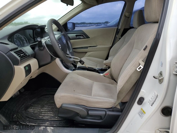 2013 Honda Accord Sdn LX with VIN 1HGCR2F37DA117057, listed as a Copart auction lot 53335735 with 172,708 mi miles and Clean Title. Bid and sale history available at carsss.com. Image 7.
